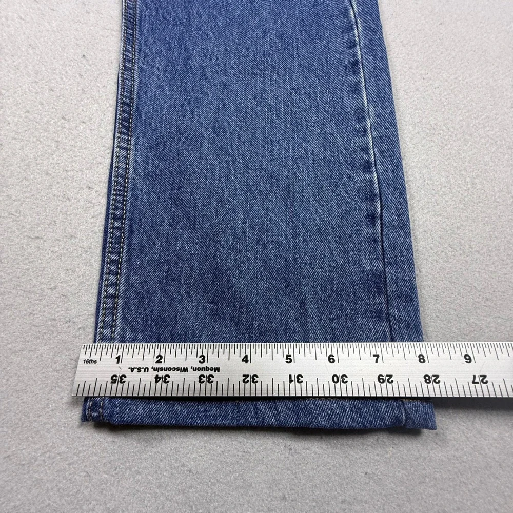 Levis 505 Regular Fit Straight Leg Jeans Medium Wash Blue Mens 32x29